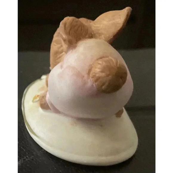 Bunny Rabbit‎ Lefton #7741 Hand Painted Ceramic Home Decor Collectible Vintage - Picture 4 of 5